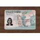 Green Card Fake id front side